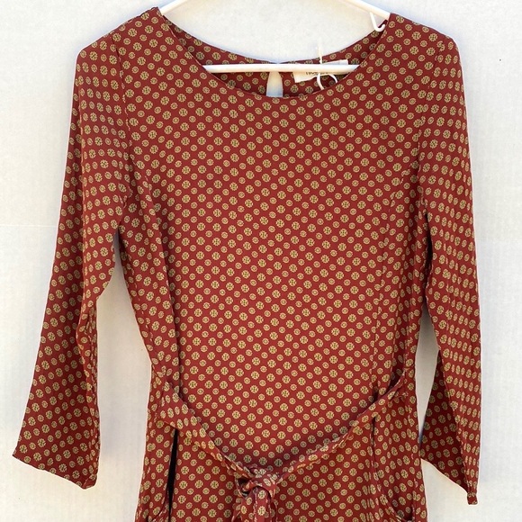 Nice things by Paloma S Womens size 4 (36) long sleeve keyhole dress - Picture 3 of 12